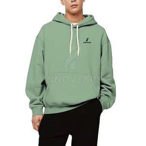 Sudaderas Casuales de Invierno para Hombre, Forro Polar Sólido Transpirable, Nuevo Diseño, Superventas, Logotipo Personalizable, MOQ Bajo, Precio al por Mayor - Product Image 4