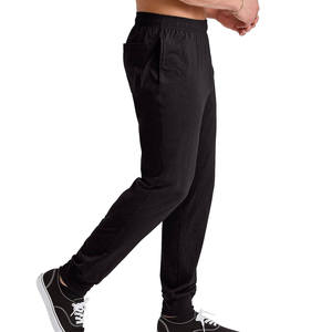 Pantalons de jogging slim en coton 100% respirants pour hommes, logo personnalisé de bonne qualité, pantalons de jogging empilés pour hommes - Product Image 3