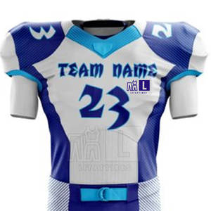 Nueva tendencia Low Moq Uniforme de fútbol americano Diseño superior de secado rápido Uniforme de fútbol americano - Product Image 3