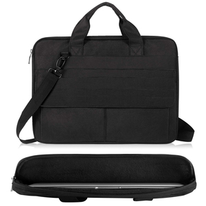 Waterproof Polyester <strong>Laptop</strong> <strong>Bag</strong> Black 17.3-inch - Product Image 3