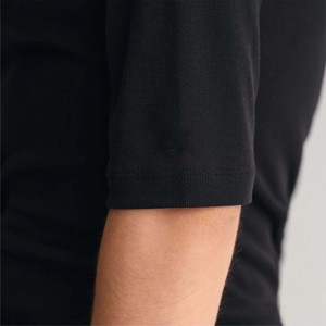 เสื้อยืดผู้หญิง คอโอ ทรงสตรีทแวร์ ดีไซน์เรียบง่าย น้ำหนักเบา ระบายอากาศได้ดี ใส่สบาย เหมาะกับหน้าร้อน ทันสมัย ขายส่ง 100% ผ้าคุณภาพ - Product Image 5