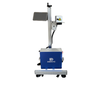 20w 30w 50w Machine de marquage laser à fibre acier inoxydable PP plastique aluminium galvanoplastie peinture fer codeur date imprimante