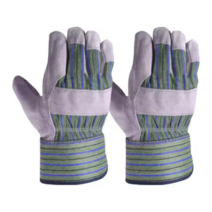 Gants de sécurité confortables en cuir de vachette fendu Canadian Rigger résistants à la chaleur pour la protection du soudage industriel - Product Image 2