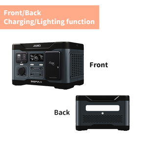 Senci 600W 512wh LiFePO4 Baterías Estación <span class=keywords><strong>de</strong></span> energía portátil Inversor <span class=keywords><strong>de</strong></span> campamento Casa eléctrica usando generador solar al aire libre panel solar - Product Image 2