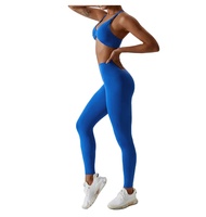 Kadın spor koşu için spor giyim seti spor Yoga tayt & giyim Fitness & spor 2 parça Set kadın kadın setleri