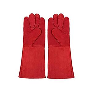 Guantes de Trabajo de Cuero Vacuno Resistentes de AQDAS INDUSTRIES, Antiestáticos, Sin Silicona, Sin Polvo, Transpirables y Antideslizantes - Product Image 2