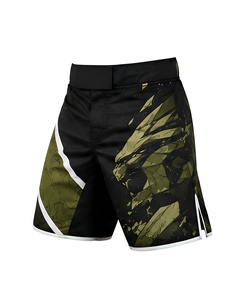 Pantalones Cortos de MMA Personalizados con Logotipo, Diseño Personalizado, 100% Poliéster, Ajuste Cómodo, Pantalones Cortos de Artes Marciales Mixtas para Hombre - Product Image 1