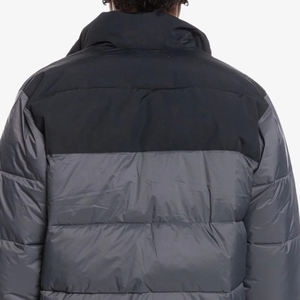 แจ็กเก็ตขนเป็ดน้ำหนักเบาของผู้ชายเสื้อคลุมกันหนาวลำลองกันน้ำมีโลโก้กำหนดเองได้ - Product Image 3