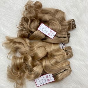 วิกผมมนุษย์แบบคู่สีบลอนด์หยักศกธรรมชาติ - Product Image 6