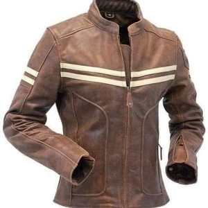 Chaqueta de motorista negra con cremallera de piel de oveja de cuero real para hombre con forro negro acolchado y bolsillos exteriores interiores OEM al por mayor 2024 - Product Image 6