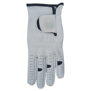 Gants de golf en cuir souple de bonne qualité pour hommes Gants de golf en cuir de mouton respirants et réglables de couleur personnalisée pour hommes - Product Image 3
