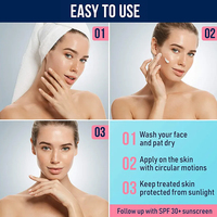 Crème pour le visage à l'acide kojique de marque privée Anti-âge élimination des rides et des taches brunes infusée de vitamine C organique blanchiment de la peau blanchissant