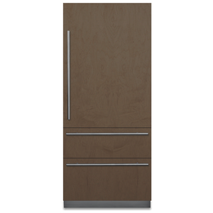 Réfrigérateur-congélateur intégré électrique en acier inoxydable de 36 pouces avec panneau à charnière droite prêt à l'emploi, modèle FDBMIC7360R 2026 - Product Image 1