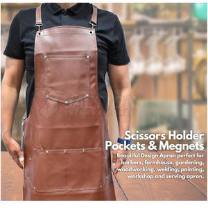 Tabliers de Salon de coupe de cheveux d'adultes professionnels respirants pour tablier de coiffeur réglable résistant de coiffeur - Product Image 6