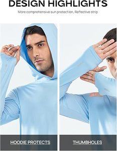 Sudadera Deportiva Ajustada de Compresión para Hombre, con Capucha, para Otoño, con Logotipo Personalizado OEM, de Algodón y Felpa, Ecológica, para Gimnasio y Deportes - Product Image 4
