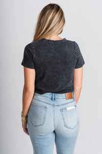 Custom Women's Short Sleeve Crew Neck <b>Crop</b> <b>Top</b> Tees 100% Cotton & Bamboo Fiber Quick Dry Breathable All Seasons 2025 - Product Image 2