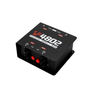 Adaptador de señal de <span class=keywords><strong>audio</strong></span> Simplefly SF4802 de 2 canales pasivo DI Box Pro para salida balanceada a mezclador o interfaz hecho de plástico - Product Image 4