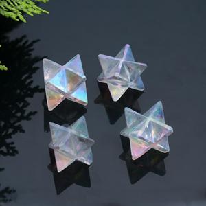 Pendule merkaba en cristal pendentif étoile, sphère d'obsidienne noire, cristal brésilien brut obsidienne obsidienne aura pyramide, lot de pierres - Product Image 3