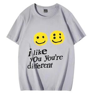 Différents graphiques T-Shirt hommes femmes Streetwear manches courtes 100% coton unisexe t-shirts - Product Image 1