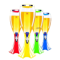 Tour à bière en plastique PET à prix compétitif - Tour à bière rafraîchissante pour l'été, distributeur de bière pour bar et fête, fabriqué au Vietnam