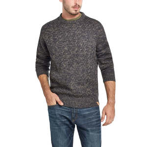 Maglione Vintage da Uomo con Ricamo a Punto Croce Beige, Resistente alle Intemperie e Caldo, Taglia X-Large, Motivo Anime Ricamato - Product Image 1