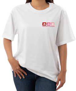 Camisetas de Algodón 100% para Mujer, Corte Ajustado, Estampado Animal, Decoración con Botones, Personalizadas OEM de Alta Calidad, Proveedores de Bangladesh - Product Image 2