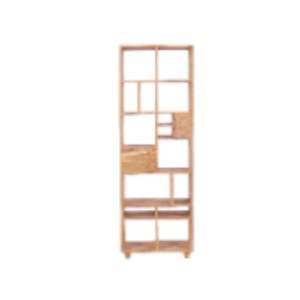Minimalist Teak <b>Wood</b> Panel <b>Bookshelf</b> for Home Decoration and Bedroom Furniture from Indonesia - Product Image 4