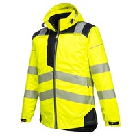 Veste de sécurité professionnelle haute visibilité réfléchissante imperméable certifiée CE/EU antibactérienne service OEM tous les vêtements de travail