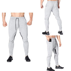 Pantalones deportivos de alta calidad para hombre, pantalones de chándal informales con lona transpirable, pantalones de gimnasio lavados al por mayor, estilo informal para hombre - Product Image 5