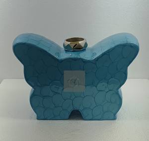 โกศบรรจุอัฐิรูปผีเสื้อ สีเขียว-น้ำเงิน ทำจากอะลูมิเนียม สำหรับผู้ใหญ่ จำหน่ายจำนวนมาก - โกศตกแต่งสำหรับเก็บอัฐิมนุษย์ - Product Image 5