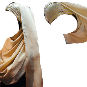 Velo de burka con diseño de niqab, hijab musulmán, abaya, estilo único, origen en la India, DEU, venta al por mayor de fábrica - Product Image 5