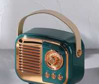 Speaker Retro Mini Portabel Kartu Audio Radio Speaker Nirkabel Speaker OEM