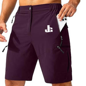 Short Homme 100% Coton Solide Décontracté Couleur Personnalisée Séchage Rapide Fabriqué au Pakistan - Product Image 1