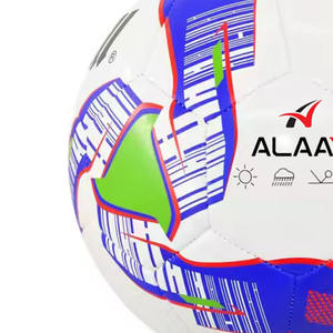 Alaay Custom Football Size 5 Soccer Balls PVC Football Custom logo PVC Leather <b>Buy</b> Soccer Balls Promotional Soccer Ball - Product Image 4
