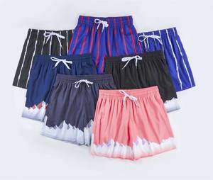 Pantalones cortos deportivos de poliéster para hombre, pantalones cortos con estampado de baloncesto de secado rápido, logotipo personalizado, pantalones cortos informales con estilo, envío DDP - Product Image 1