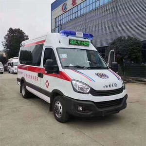 Ambulance médicale d'urgence à propulsion arrière automatique, à essence, norme EURO 6, pour véhicules de taille moyenne de 3 à 8 m de longueur, fabriquée en usine. - Product Image 2