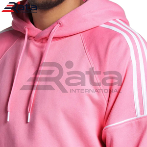 Sweatshirts à capuche en coton vierge surdimensionnés personnalisés pour l'hiver Pullover pour hommes Unisex Bulk Plus Size Men's Hoodies & Sweatshirts - Product Image 2