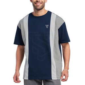 T-shirt personnalisé en coton à épaules tombantes pour hommes Taille adulte T-shirt vierge à quantité minimale de commande basse - Product Image 1