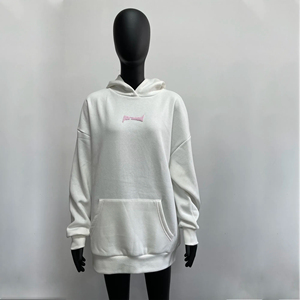 Sudaderas con capucha de forro polar para hombre, ligeras, transpirables, con cremallera, de corte regular, con estampado puff, de buena calidad, teñidas en color liso, sostenibles, al por mayor - Product Image 5