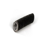 Brosse en spirale de fabrication indienne pour le nettoyage des convoyeurs ou l'élimination de la poussière, disponible à un prix abordable