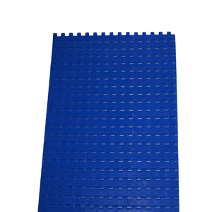 नमूना उपलब्ध मानक आकार नीले फ्लैट शीर्ष खाद्य कन्वेयर हस्तांतरण प्लास्टिक लिंक मॉड्यूलर बेल्ट - Product Image 4