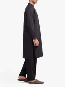 Tenue pakistanaise pour hommes, salwar kameez, tenue musulmane élégante et décontractée pour mariage, Eid, marque personnalisée - Product Image 3