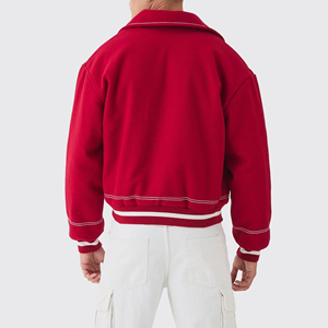 Concevez votre propre veste universitaire de haute qualité manches longues personnalisé College Letterman veste pour hommes - Product Image 2