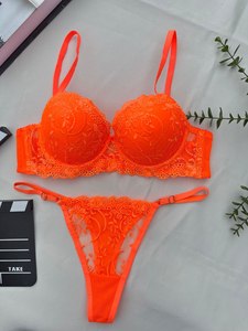 Conjunto de sujetador y braga personalizables al por mayor, hechos en Turquía, ropa interior femenina premium opt171 - Product Image 1