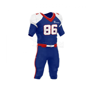 Uniformes de Fútbol Americano Personalizados Más Vendidos, Conjuntos de Ropa Deportiva Transpirable, 100% Poliéster de Alta Calidad - Product Image 3