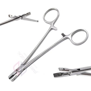 Pinzas Cortadoras de Alambre de Cerclaje Ortopédico Duraderas, Pinzas Quirúrgicas Manuales de Acero Inoxidable con Certificación CE para Fijación de Fracturas Óseas - Product Image 5