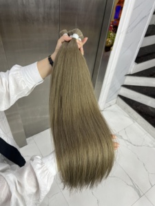 A granel 100% paquetes de cabello humano vietnamita Natural estilo ondulado de color virgen Remy HD encaje vendedores de alta calidad - Product Image 4
