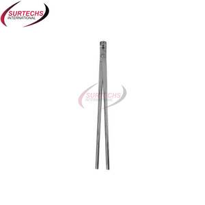 Fórceps de extracción de dientes dentales de caballo molar equino veterinario de 4 piezas Base de instrumento quirúrgico de alta calidad de acero inoxidable - Product Image 1