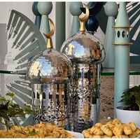 Ornementation inspirée de la mosquée, centre de table sur le thème du Ramadan, design unique, décoration islamique pour l'Aïd, minaret à prix raisonnable