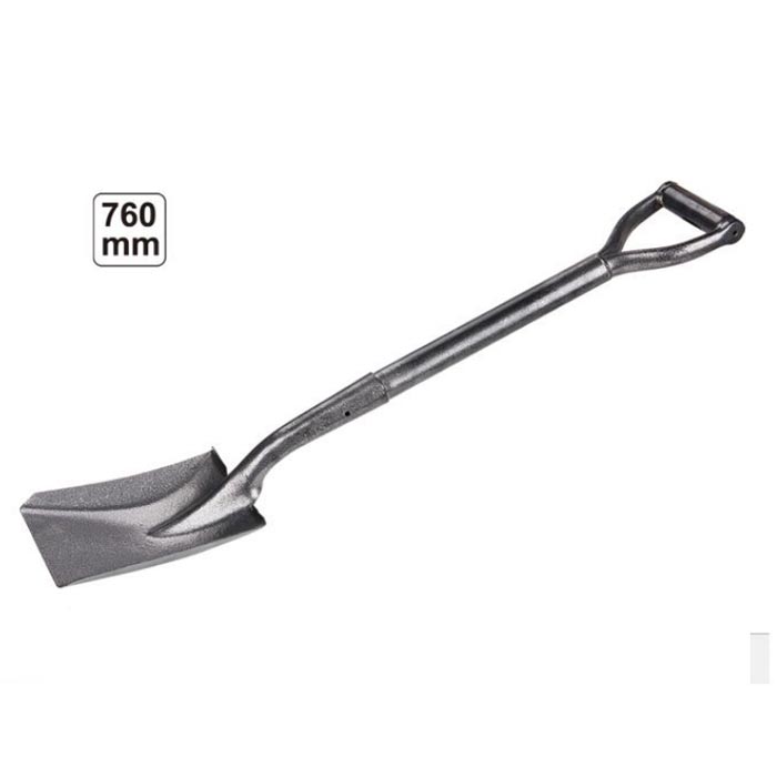 Factory Wholesale Long Handle Steel Material Sapde Garden Cleaning square Spade for Farming Tool